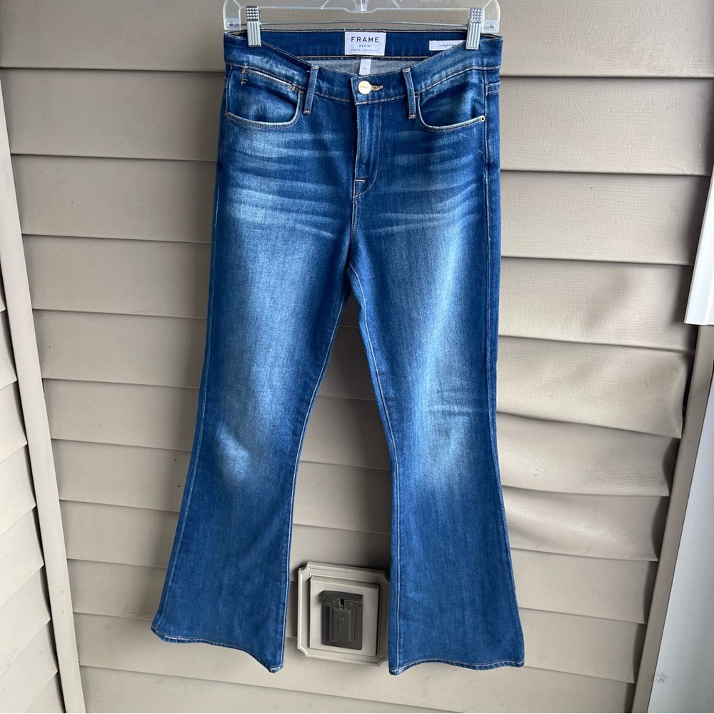 FRAME Jeans Women’s Size 26 Denim Le High Flare LHF969‎